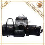 6 For 1 Woman's Bag Set PU Leather Backpack,Handbag,Shoulder Bag,Pen Holder,Pouch,Key Holder thumbnail-1