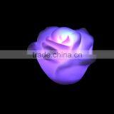 LED Color Changing Romantic for Night White Rose Decoration Night Light