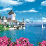 Beautiful Beach Castle Photo Wallpaper for Home Decor thumbnail-2