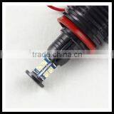 No Error Canbus Led Headlight 80w 8leds h8 Led Angel Eyes for Bmw E60 thumbnail-2