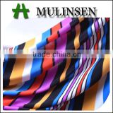 Mulinsen textile FDY spandex stripe printed polyester fabric price