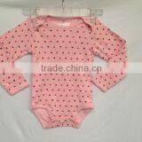 gold glitter organic cotton baby bodysuit, baby onesie, baby romper.low pir moq huoyuan