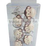 Polyresin Hand-craft Shower Curtain Hooks