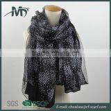 Spring Digital Print Silk Scarf Women Tube Polyster Scarf thumbnail-3