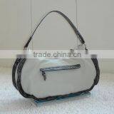 2016 Fashion Women Bag Lady Wholesale Cheap White Mix Black Color Handbags thumbnail-3