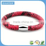 2016 Latest Selling Product Red Leather Strips For Bracelets
