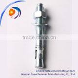 ZINC PLATED WEDGE ANCHOR/THROUGH BOLTS ZP AND YZP thumbnail-5