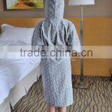 Printed Microfiber Hooded Bathrobe Child Bathrobe thumbnail-3
