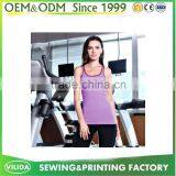 OEM Dry Fit Sports Wear Plain Gym Yoga Tank Top/blue Vest/singlet Women by Guangzhou Garment thumbnail-5