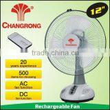 12inch Best Sales Rechargeable Emergency Fan With Light India thumbnail-1