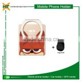 Customized plastic ring mobile phone car holder wholesale