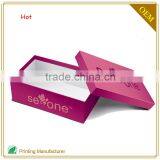 Custom Black White Cardboard Shoe Care Box Lid And Tray Design thumbnail-3