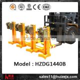 Four Oil Drum lifting Clamp Forklift Attachment with Double Clips