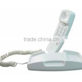 SL-887D White Basic Slim Phone with flash & Redial for hotel