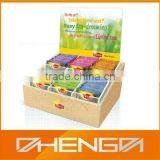 Custom Make High Quality Wooden Tea Display Box Can be Without Lid thumbnail-1