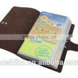 Customized Design Leather Card Id Card Business Card Holder Case Book thumbnail-1