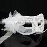 Plastic Party Eye Mask Flower Party Mask for Women Venetian Masquerade Mask thumbnail-3