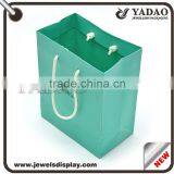 Matte Lamination Colorful Fancy Recycled Paper Shopping Bag With Custom Logo Hot-stamping thumbnail-1