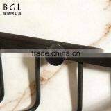 Eco-friendly Style Wall Mounted Bathroom Accessories ORB and PVC Plating Brass Corner Basket for Bathroom Storage thumbnail-4