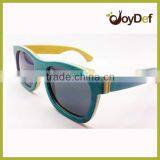 100% Natural New Style of Green Skateboard Wooden Sunglasses thumbnail-4