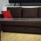 Hot Selling Three Seats Folding Sofa Bed With Strong Wood Frame thumbnail-6