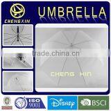 Hot Sale High Quality White EVA Transparent Umbrellas