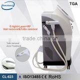Pigment Therapy Bipolar RF Nd Yag Laser E-light IPL 3 560nm In 1 Ipl Cheap Beauty Salon Equipment Elite Ipl Beauty Equipment 690nm thumbnail-4