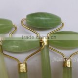 with certification real jade Professional Cosmetics one- sided end face care massage roller