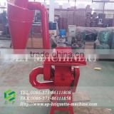 CE approved electric or diesel straw hammer mill for making wood machine with cyclone for home using hot selling in South Ameria