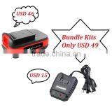 20V Rechargable Samsung Lithium-ion Battery and Charger Bundle Kits for JinDing Garden Tools thumbnail-1