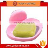 Sweet Heart Shaped Soap Box Case,plastic Soap Box for Bathroom thumbnail-1