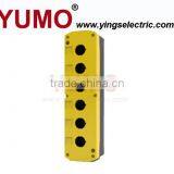 LAY5-JBPN6 IP54 Six Holes 22mm Push Button Control Box Parts Accessories Enclosure thumbnail-1