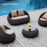 Outdoor Sofa Double Seat Single Sofa PE Rattan Weave Alu Frame 10cm Cushion TaiWan Olifen Fabric