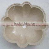 UNIQUE VERONA BEIGE MARBLE SINKS thumbnail-2