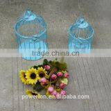2015 New Design Shabby Chic Decoration Iron Butterfly Small Bird Cage thumbnail-2