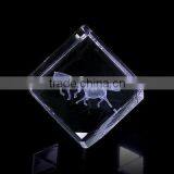 2016 Fashion Laser Crystal Paper Weight