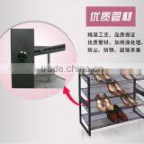 4 Tiers Stackable Metal Mesh Shoes Rack and Shoes Storage thumbnail-5