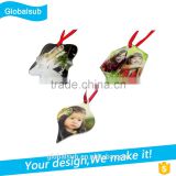 Hot sale sublimation acrylic ornament for Christmas gift