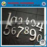 Fashionable customized stainless steel house numbers and letters