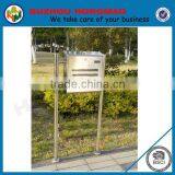 Large Capacity Outdoor Mailbox Steel Letter Box With Newspaper Holder thumbnail-2