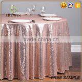Customized Glittering Sequin Table Cloth for Wedding Decoration thumbnail-5