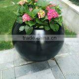 FO-186 Round Shape Fiberglass Flower Planter for Decor thumbnail-4