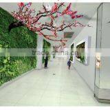 factory price high quality indoor artificial grass/fake plant wall for decoration