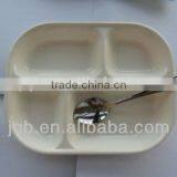 Square Melamine Mess Tray With Cover thumbnail-2