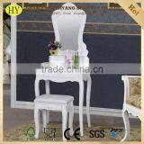 Modern Make up Dresser Table With Mirror and Stool thumbnail-2