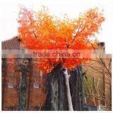 wholesale artificial plants and trees artificial red maple tree lifelike artificial tree