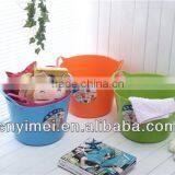 Laundry Basket PE Plastic Laundry Basket Plastic Laundry Basket With Handle thumbnail-1