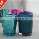 Holder Candle,props for the Wedding,frosted Glass Candle Jars thumbnail-2