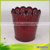 Widely Application Balcony Beautiful Metal Led Light Flower Pot thumbnail-4