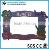 Custom Promotion Soft Pvc Photo Christmas Frame Fashion Cartoon Soft Pvc Photo Frame thumbnail-3